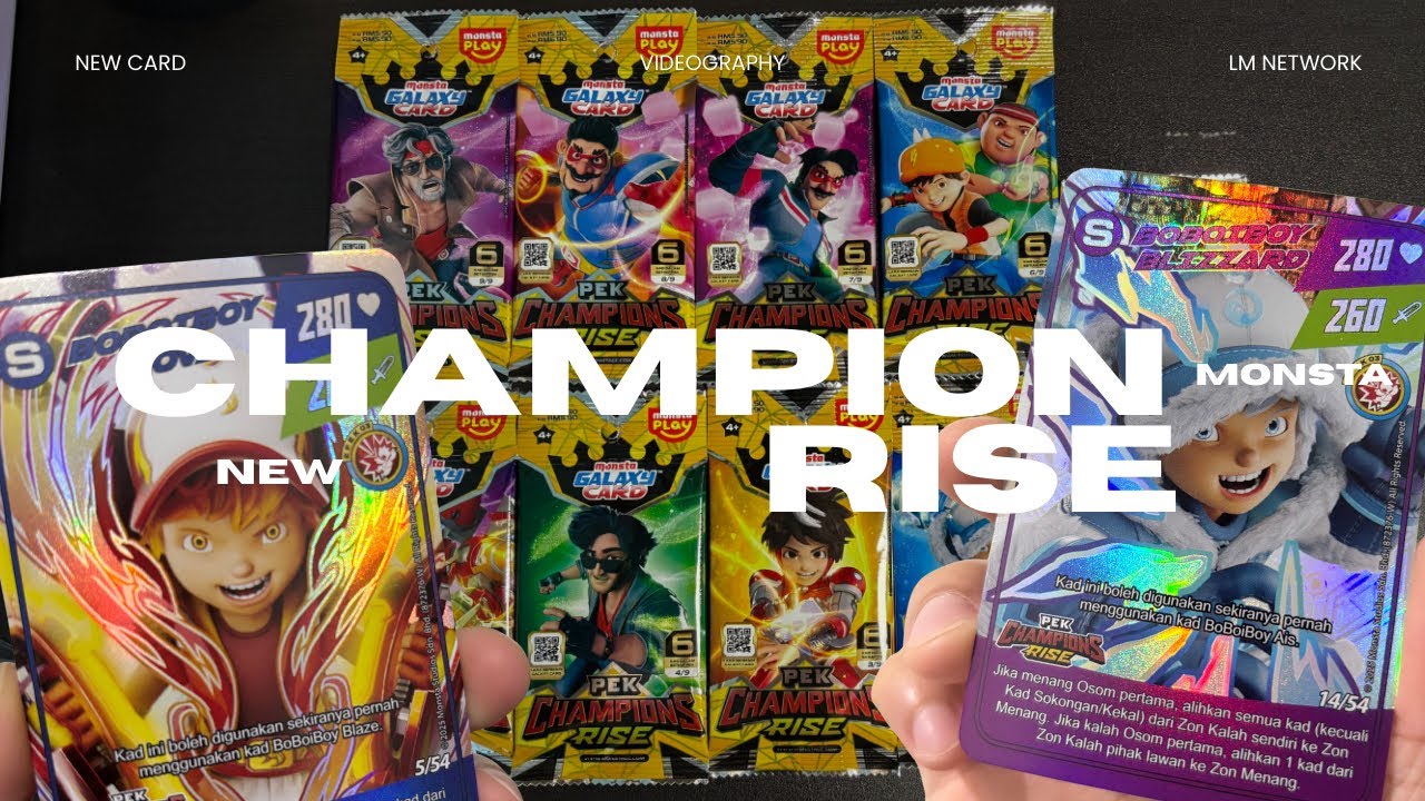 Sekali Buka Terus… UNPACK CHAMPION RISE!