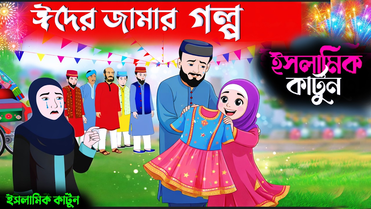 ঈদের জামার জন্য মৃ\ত্যু 🕋ইসলামিক কার্টুন | bangla Islamic cartoon | new cartoon bangla | kartun