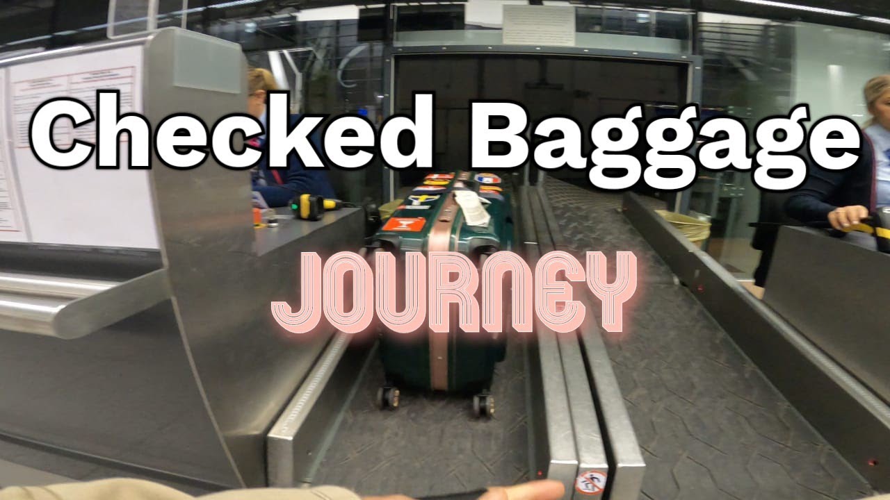 Baggage Journey  From Check-in to plane | Poland to Canada