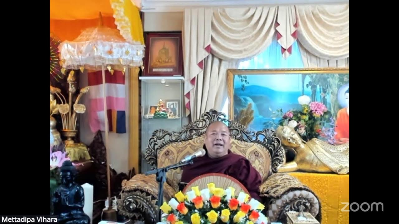 ဝိပဿနာတရားပွဲ  - မေတ္တာဒီပဆရာတော် ဒေါက်တာ အရှင်ဇနိတ