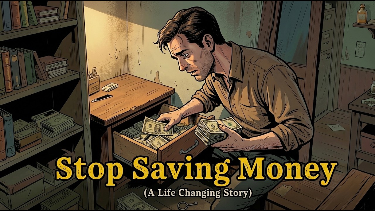 STOP SAVING MONEY IN FEAR! | Why You Are Still Poor | Moral Story