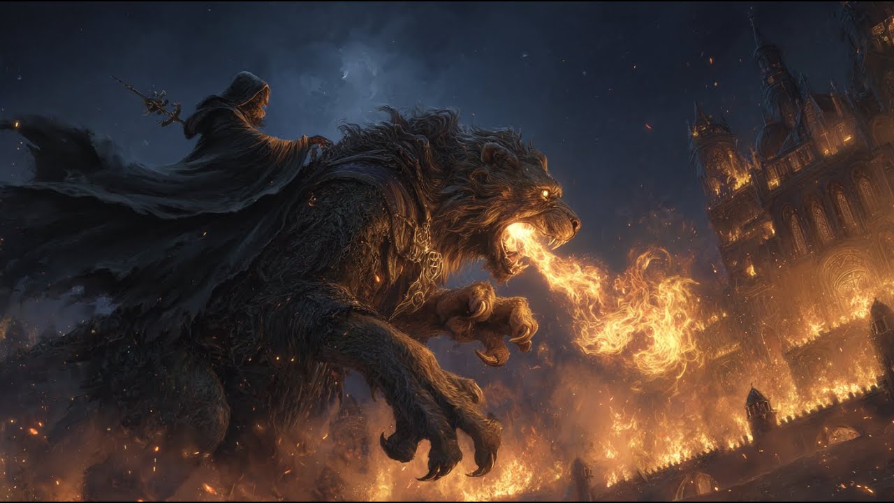 Epic Dark Fantasy Music – The Warlock’s Fire Beast | Cinematic Battle Soundtrack