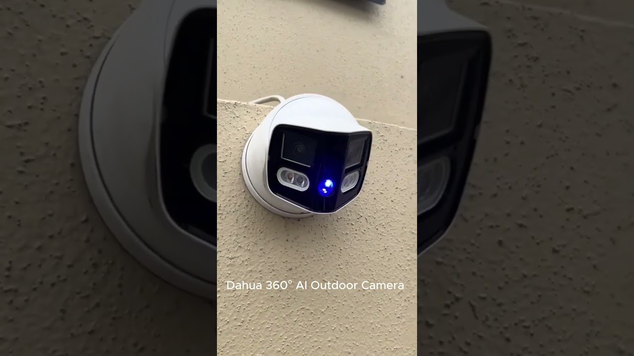 Dahua 180&deg; AI Outdoor Camera: Stop Porch Pirates & Nighttime Risks