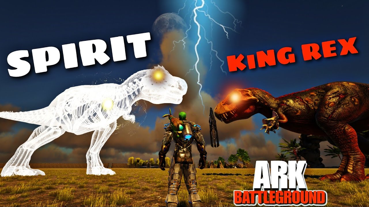 ДУХ РЕКСА ПРОТИВ КОРОЛЯ РЕКСА! | ARK PRIMAL FEAR BATTLEGROUND | IAMBOLT GAMING 2.0