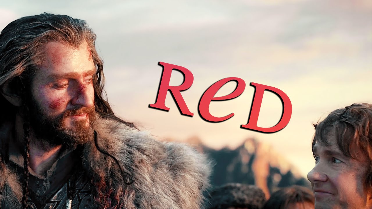 Thorin & Bilbo - Red