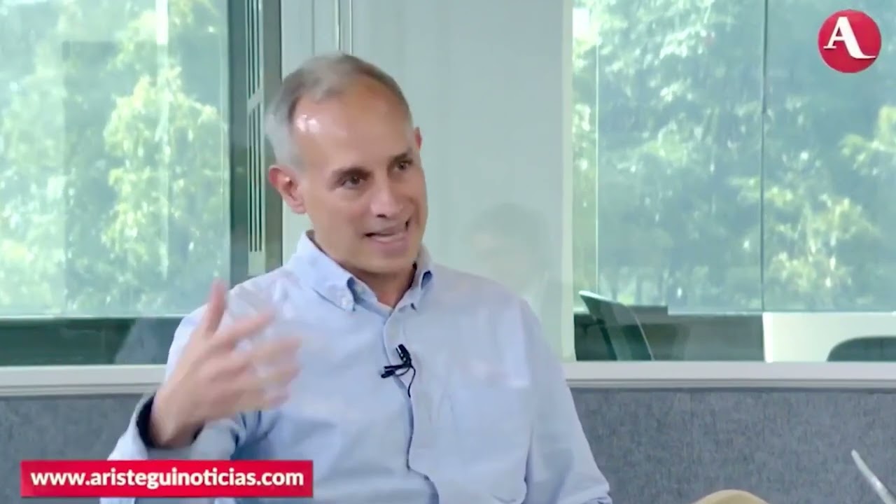Hugo López-Gatell en entrevista con Carmen Aristegui para Aristegui Noticias