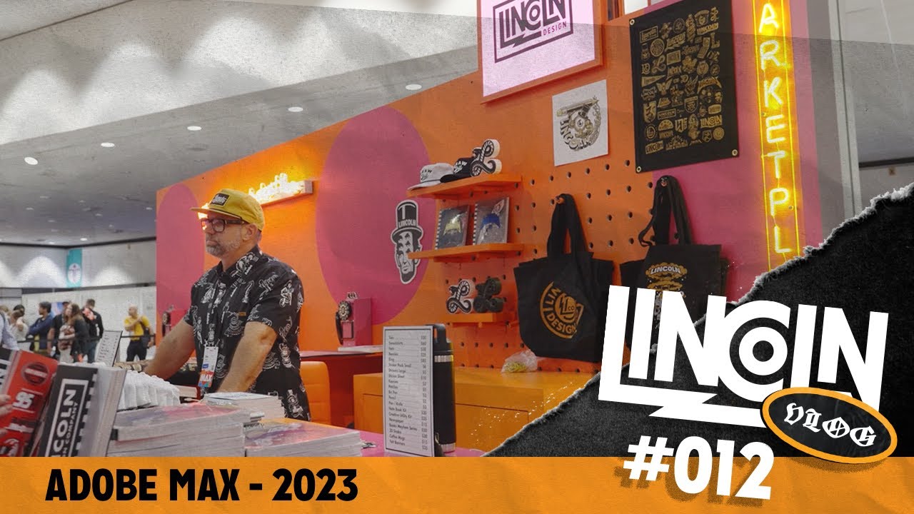 Lincoln Design Co. First Time at Adobe Max - 2023 Los Angeles