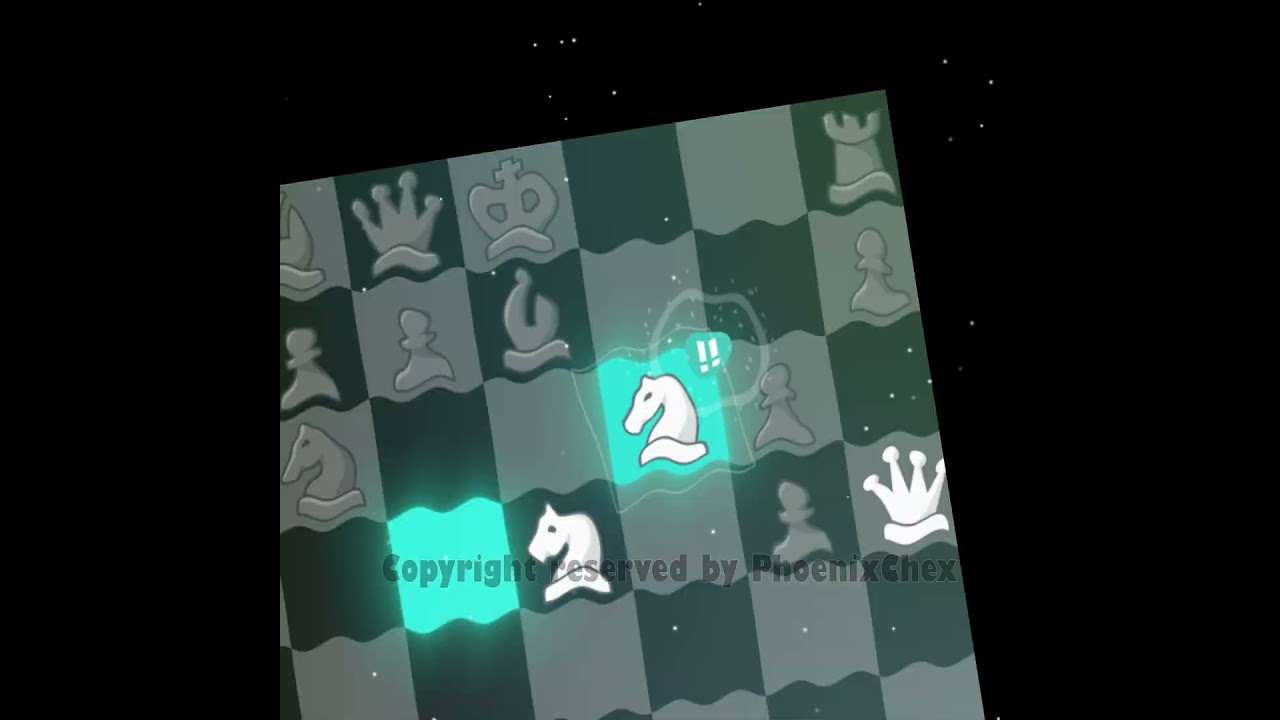 When the knight goes to solo the game...♟🔥