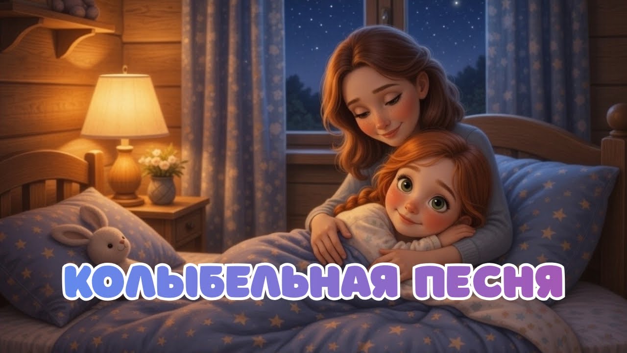 Колыбельная песня 🎶 Песенка перед сном - пой вместе с Тусей | Домик в деревне - В гостях у Туси 🌒