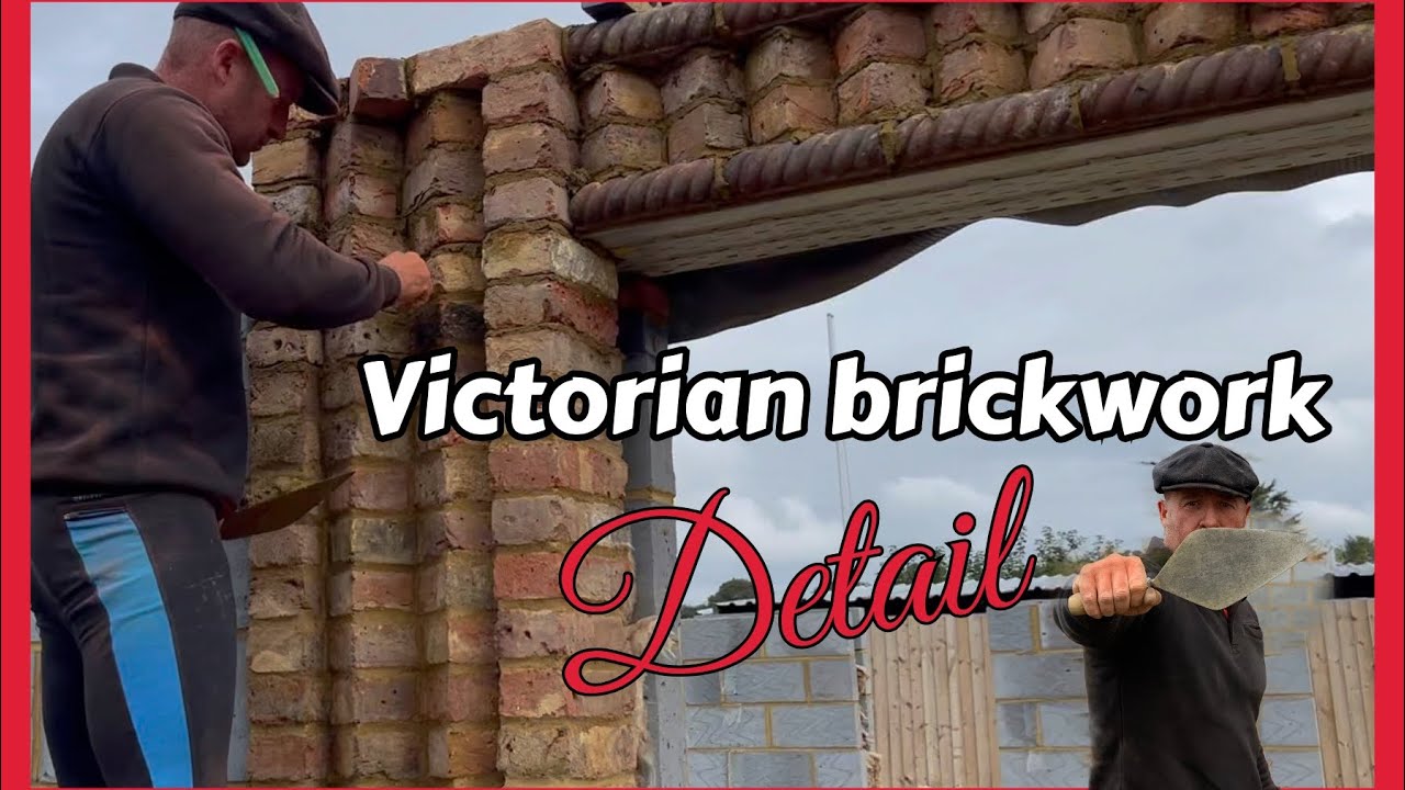 #bricklaying #history #traditional Victorian brickwork grand door entrance 🧱🏠