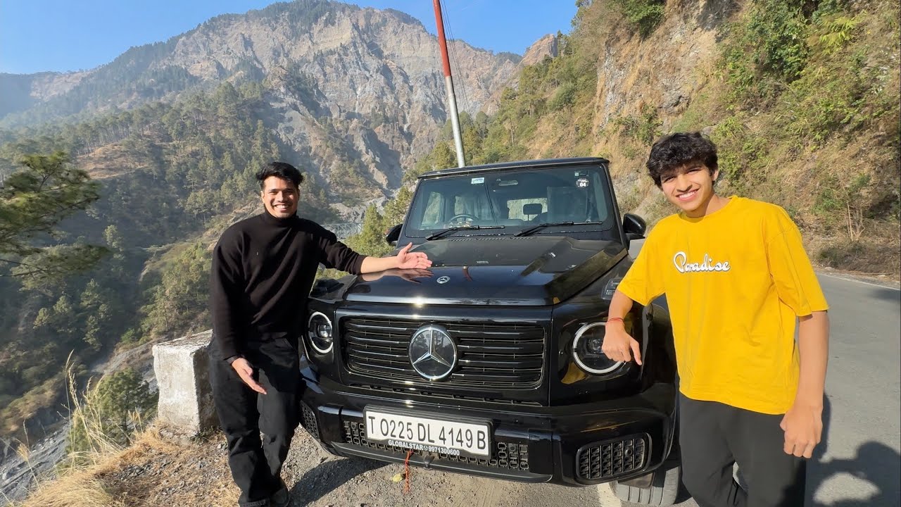 G-Wagon Ko Pahad Pe Le Gye 😍