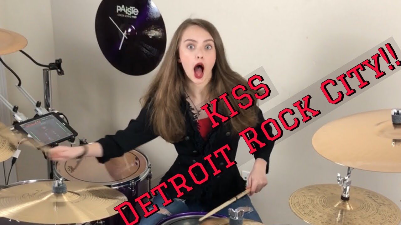 Kiss ∞ Detroit Rock City ∞ Drum Cover By Simone Lockhart