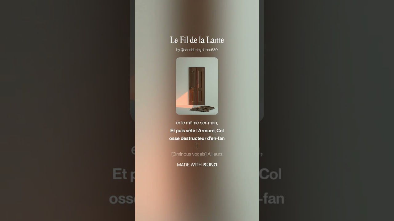 Le Fil de la Lame (Epic Anime Opening) 🩸