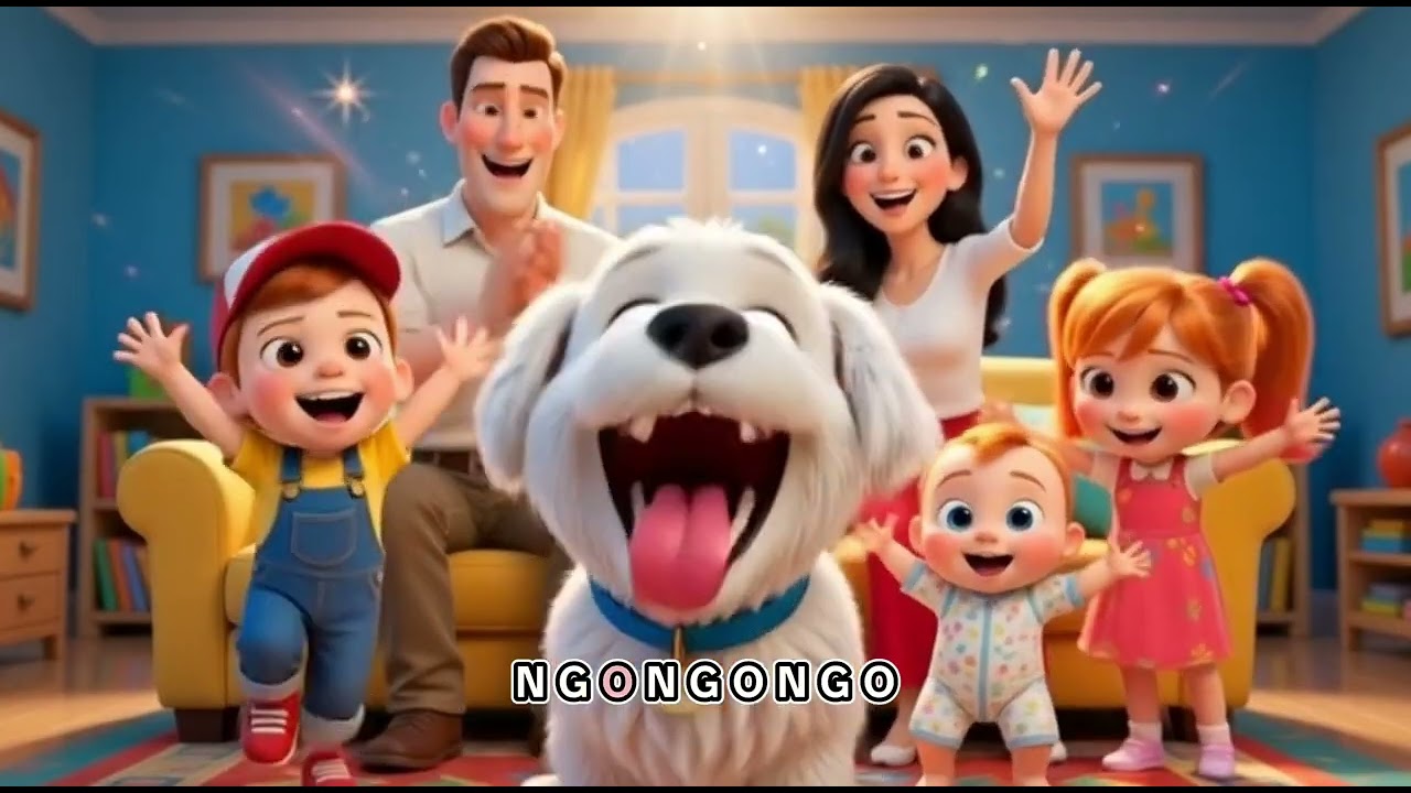 BINGO 🐶🎵 | Family Sing Along Song for Kids | Nursery Rhymes & Kids Songs