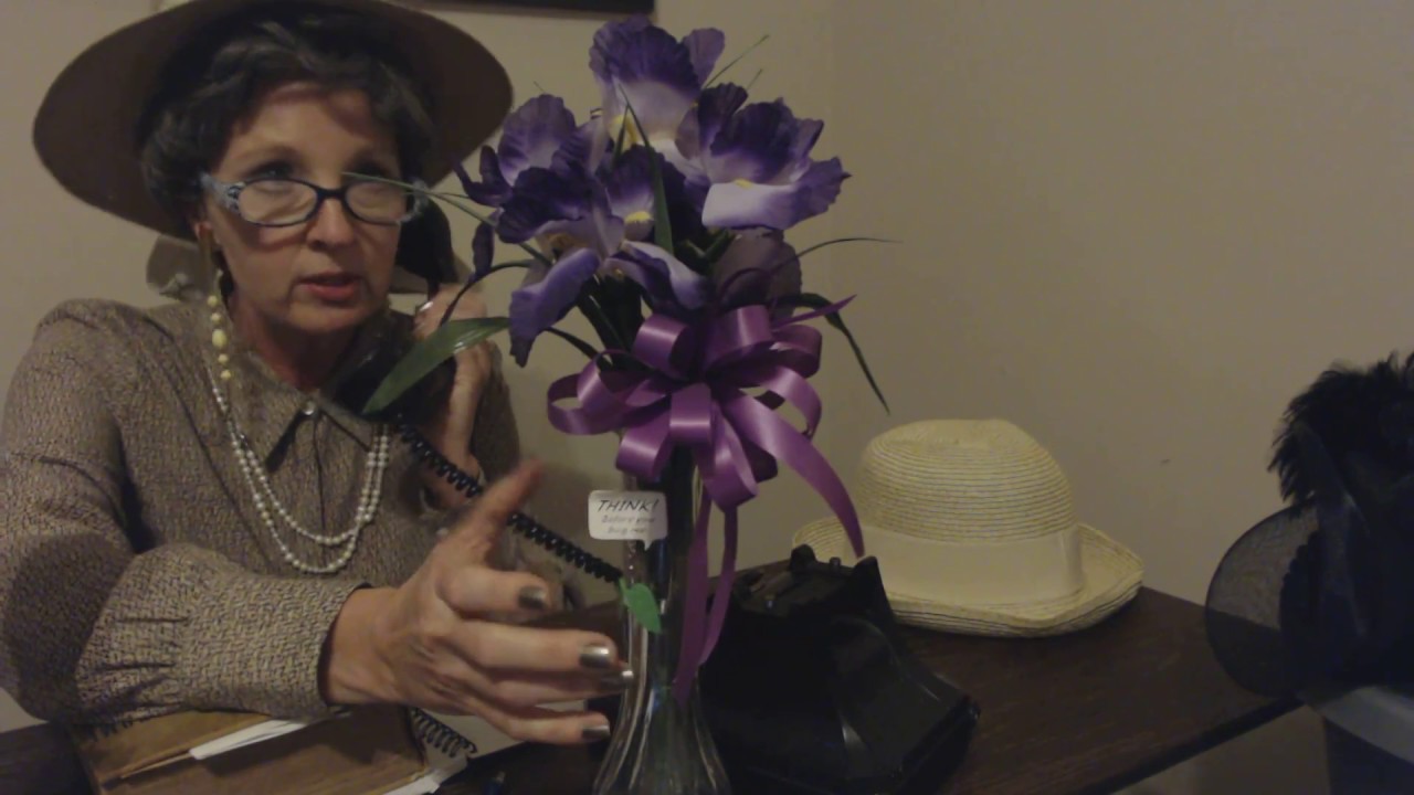 ASMR 1940s Gossipy Woman ~ Selling Hats & Trading Stamps