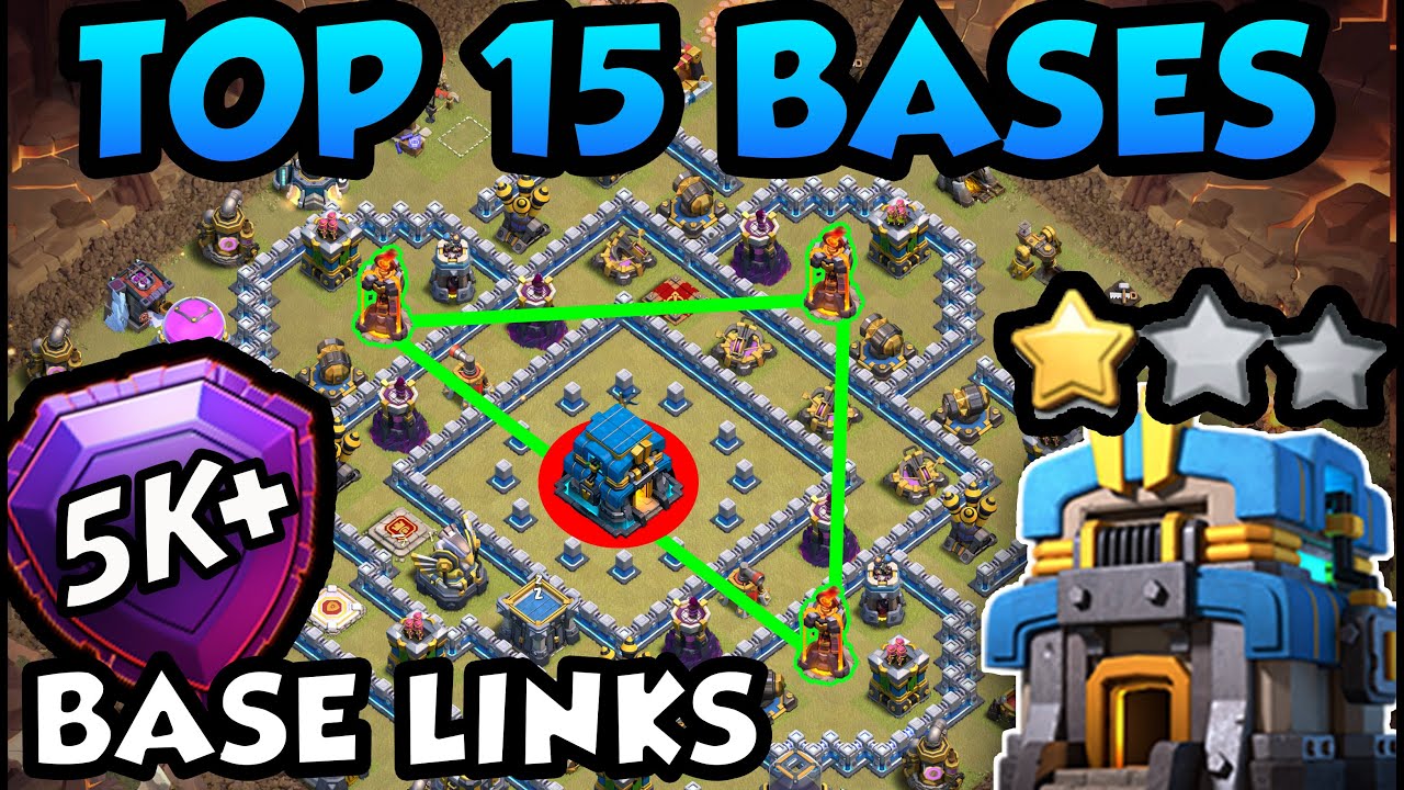 TOP 15 TH12 WAR CWL Bases With Copy Links - BEST Anti 2 Star WAR TH12 Bases - Clash of Clans