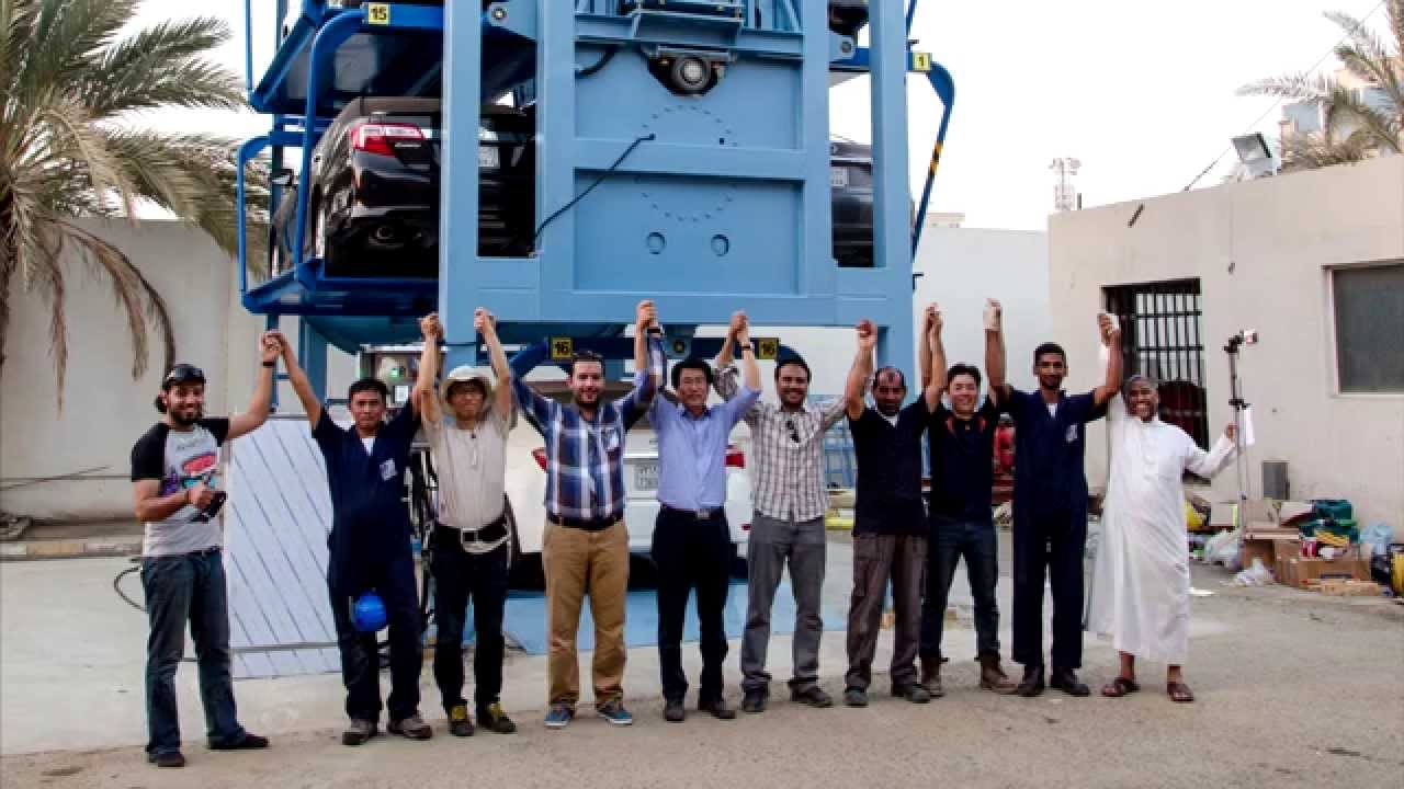 ابداع تركيب أول موقف ذكي في السعودية بتقنية التايم لاب - المواقف الذكية السعودية