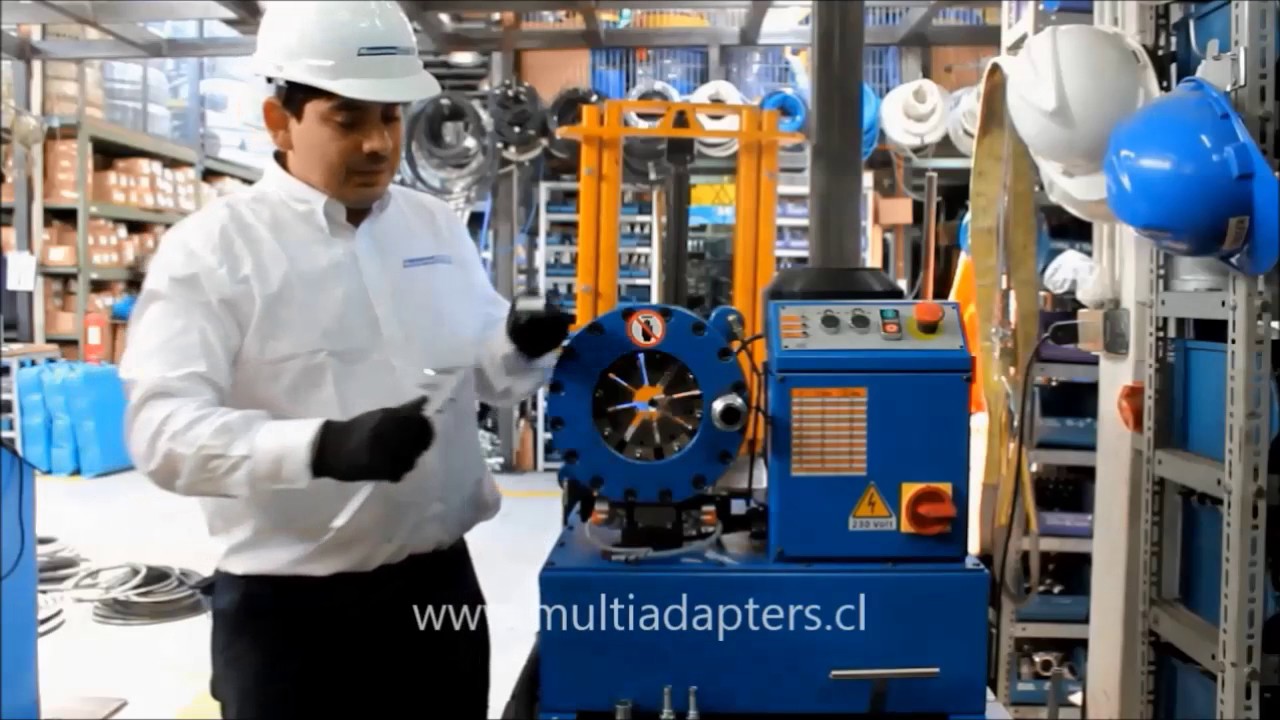 Como hacer una manguera hidráulica?, How to make a hydraulic hose?