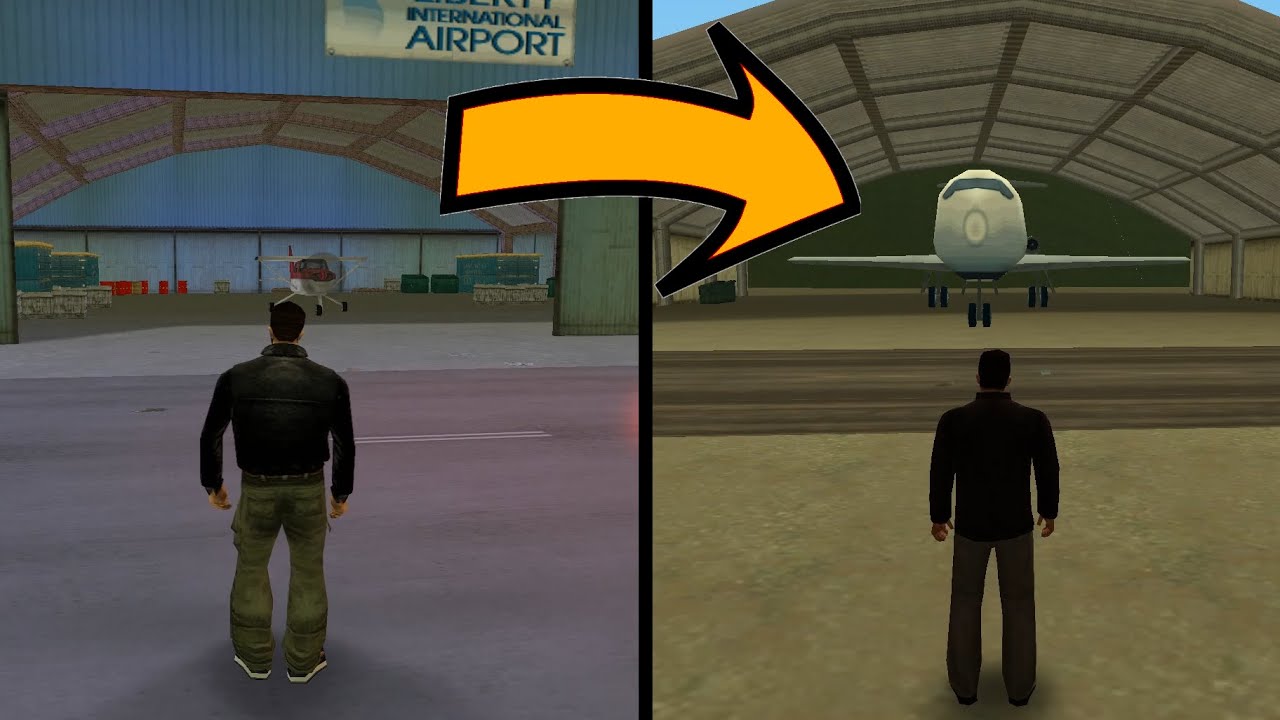 GTA 3 vs GTA Liberty City Stories MAP COMPARISON part 2