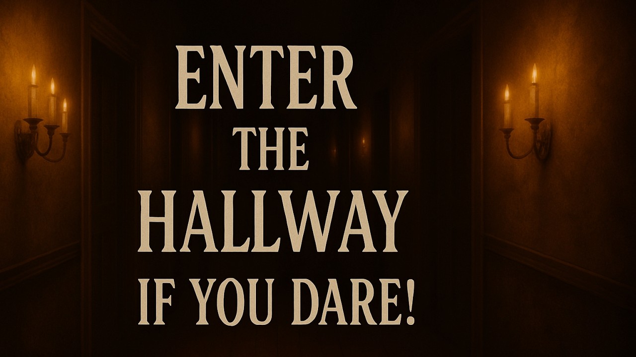 Haunted Hallway Ambience, Flickering Candlelight, Eerie Shadows & Dramatic Instrumentals