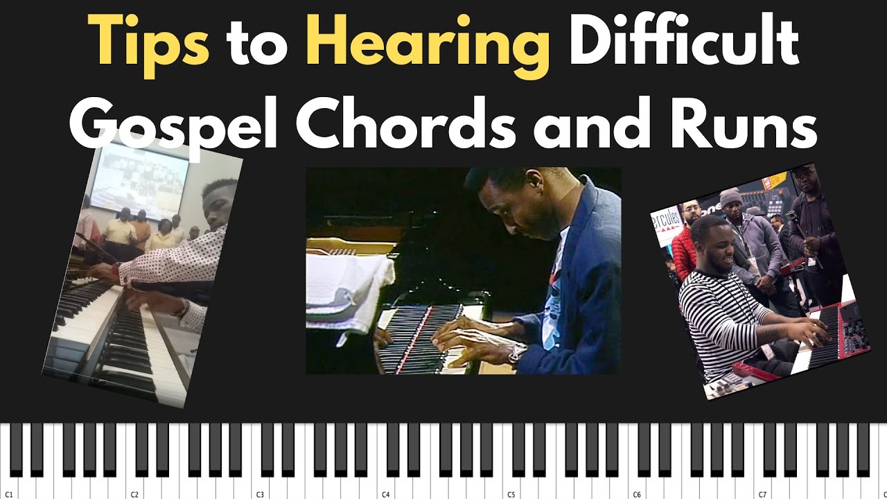Tips to hearing difficult gospel chords, runs, and moves |Ear Training and Breakdown
