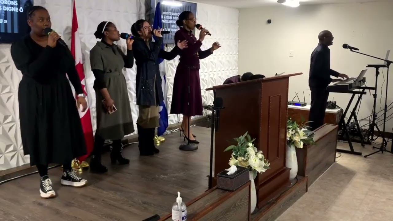 NOUS TE COURONNONS/ LE SANG NOUS JUSTIFIE...