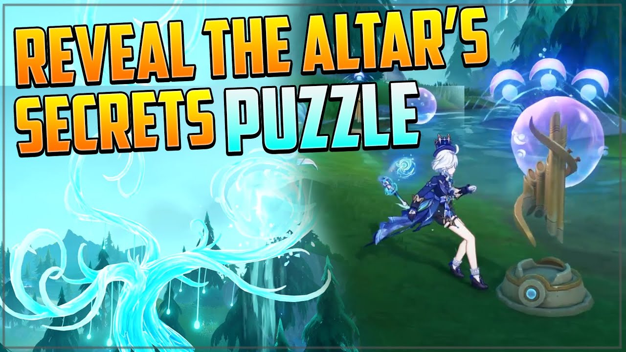 Reveal the Altar's Secrets | The Wild Fairy of Erinnyes Puzzle | Genshin Impact 4.2