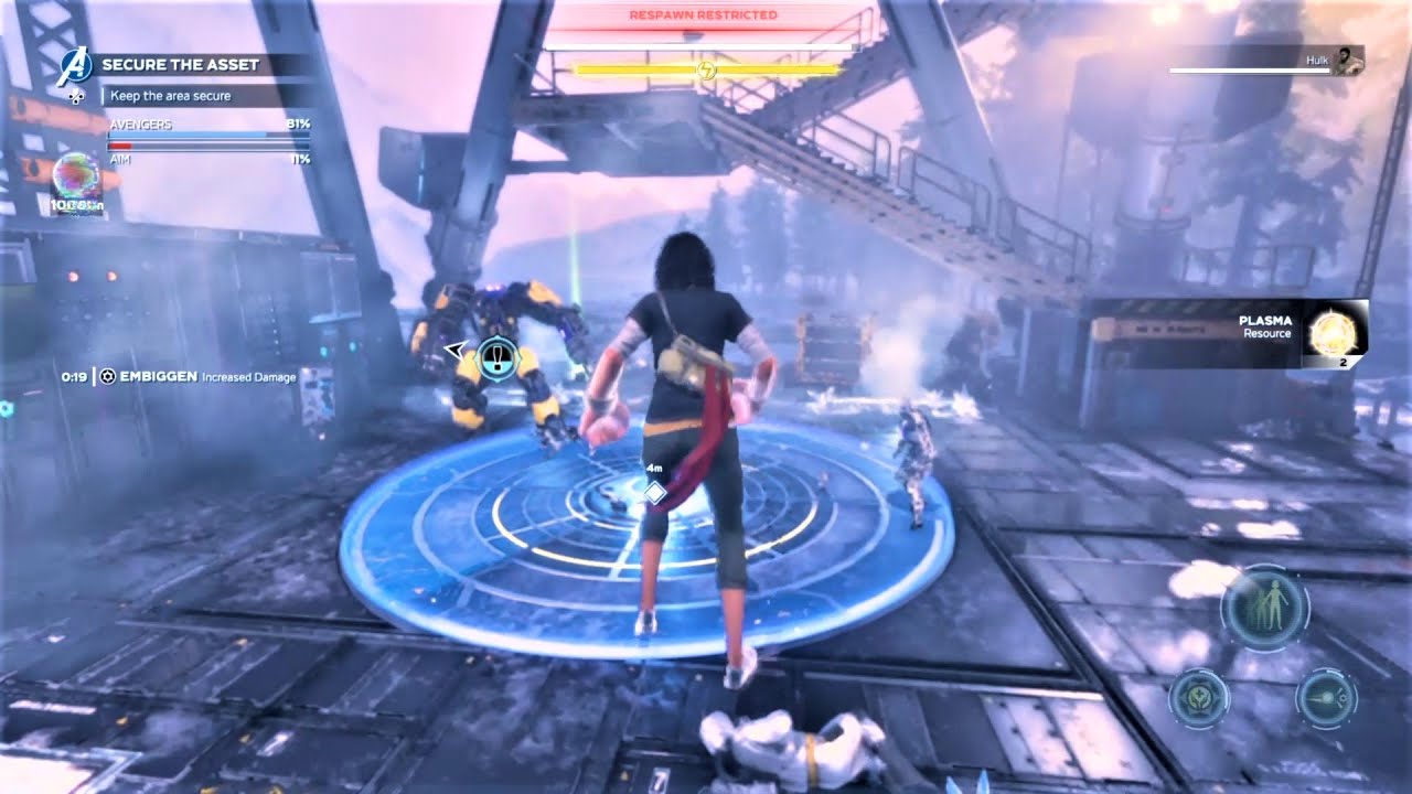 Мстители Marvel: Недостающие звенья (Захватите актив и доберитесь до бункера Щита)