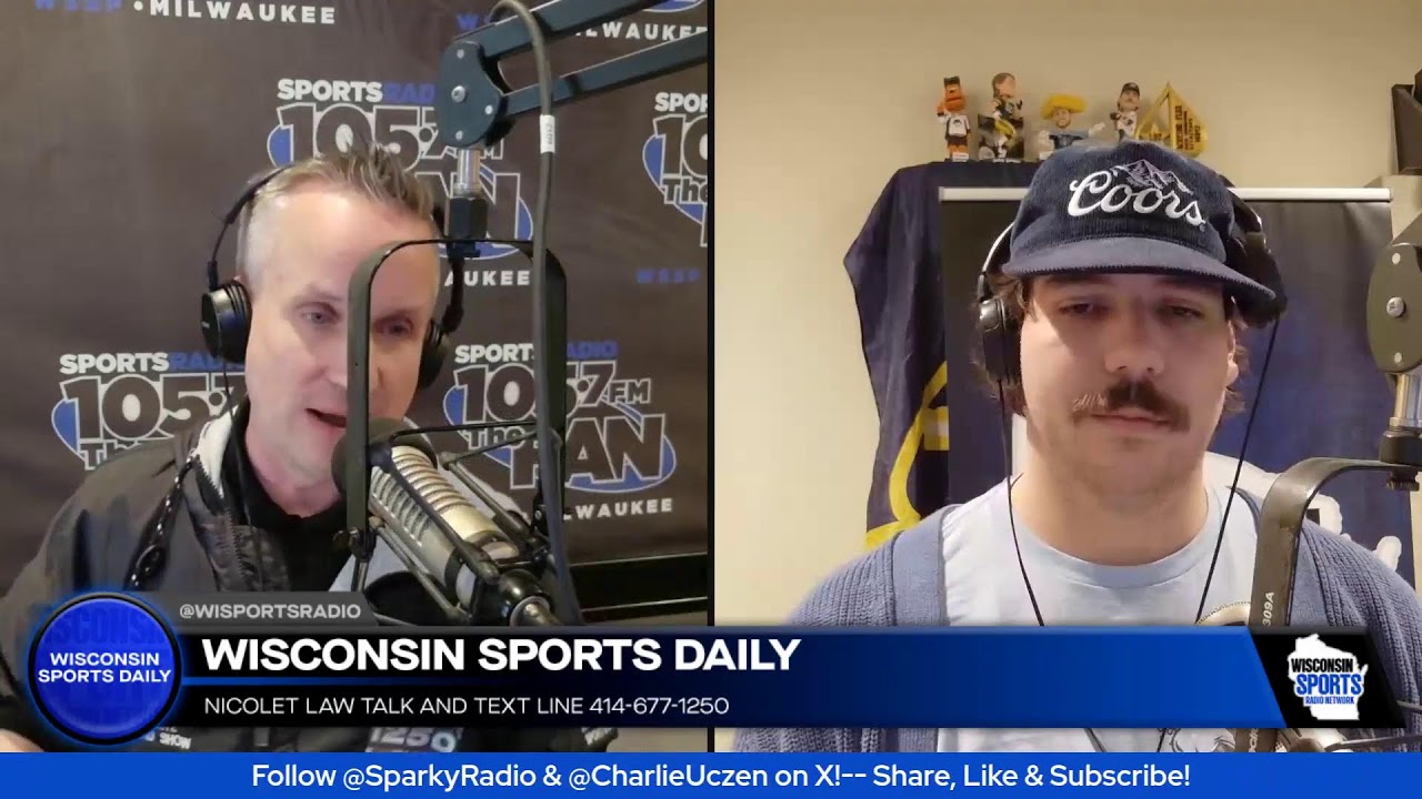 2-17-26 Wisconsin Sports Daily w/ @SparkyRadio- Ryan Wood & Maury Brown Join WSD!