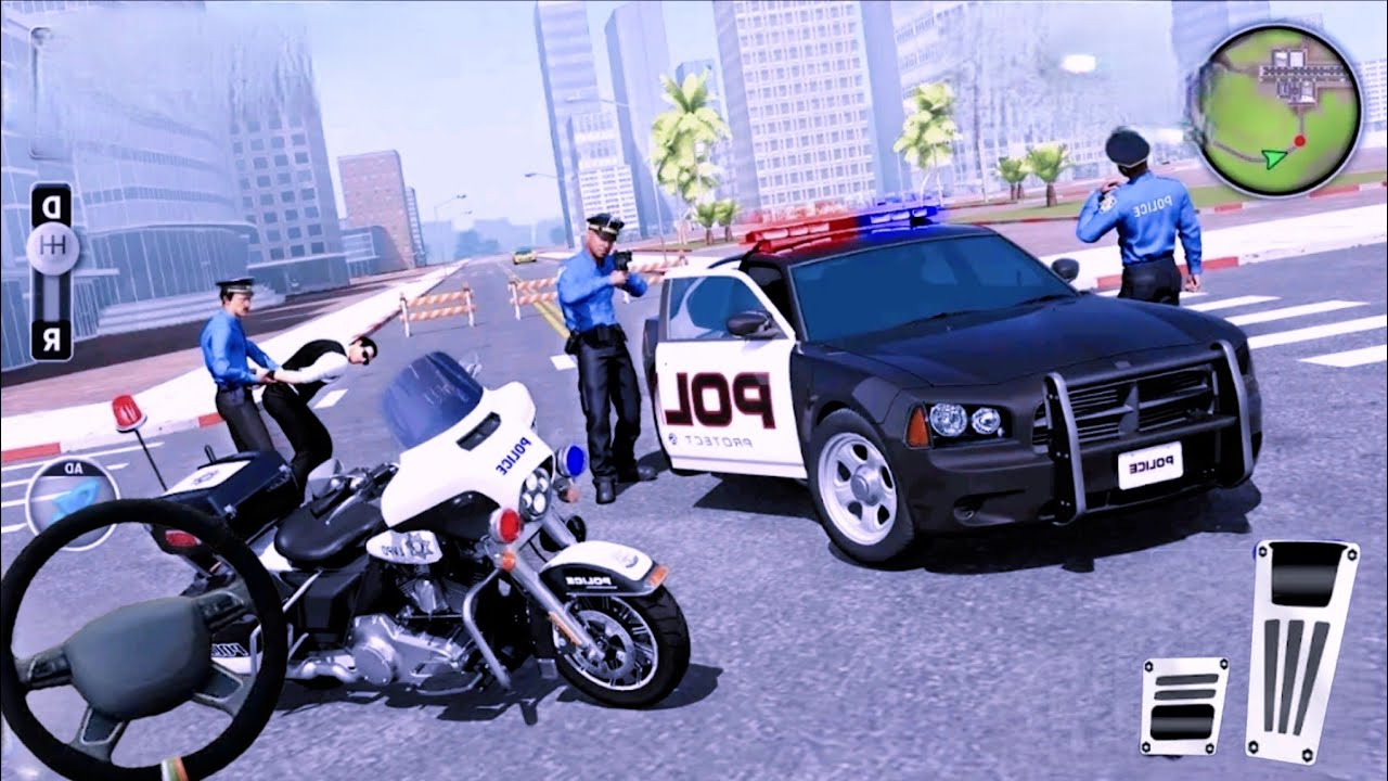 Epic Police Car Chase in Cop Simulator 2025 | Realistic Police Pursuit Gameplay