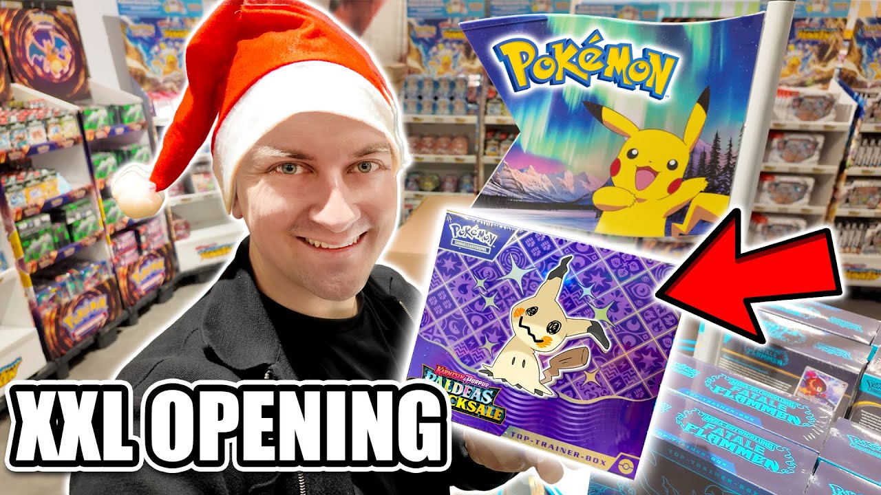Ich öffne ALLES bei dem Pokémon Tausch Event im Marktkauf! Mit PALDEAS SCHICKSALE und MEHR 🔥