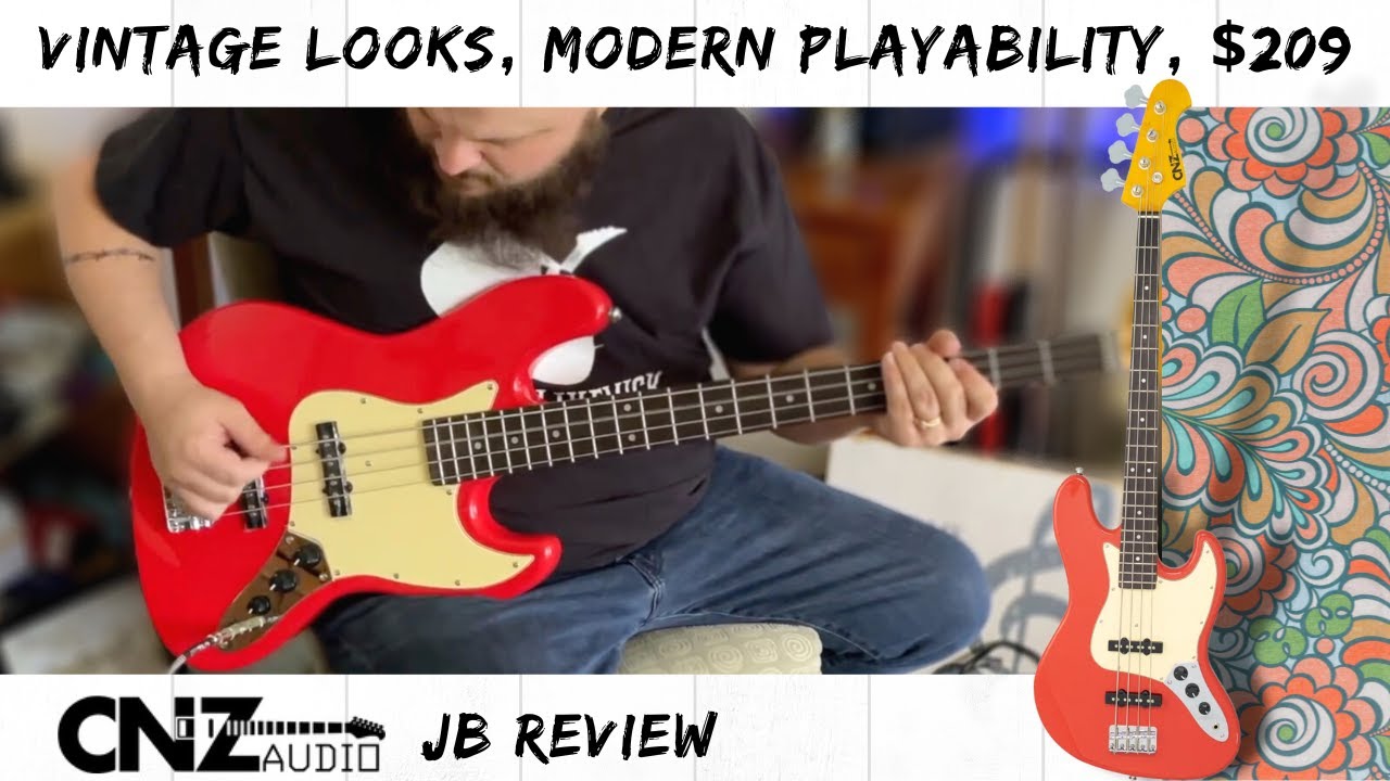 CNZ Audio JB // Bass Guitar Review