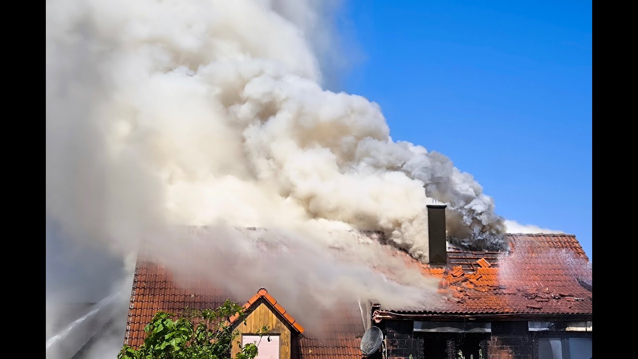 Wohnhausbrand Schlammersdorf am 11.08.2025