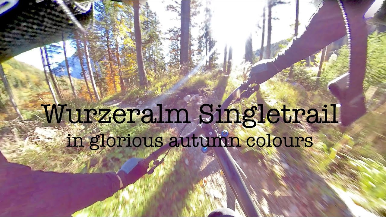 Raw POV of Wurzeralm Singletrail MTB Ride in Glorious Autumn Conditions