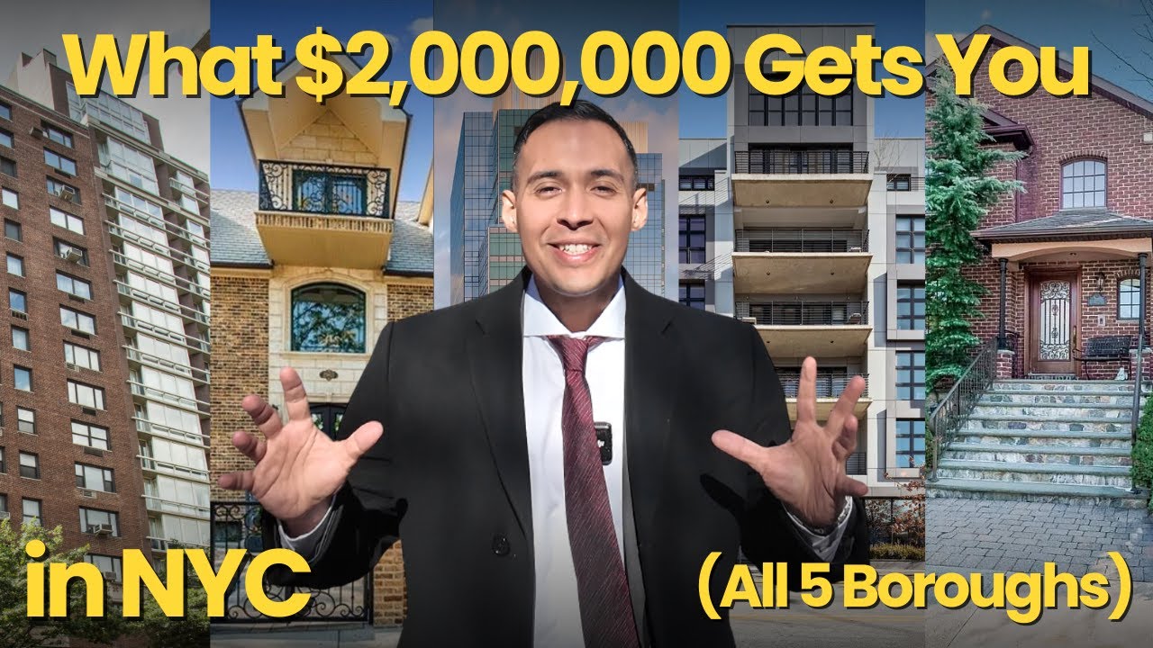 Экскурсия по недвижимости Нью-Йорка: что вы получите за 2 миллиона долларов на Манхэттене, в Брон...