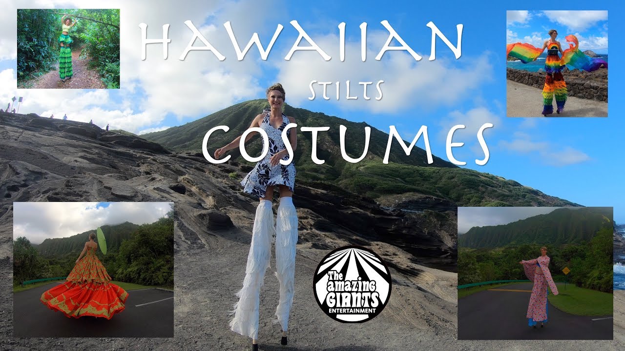 The Amazing Giants - Costume review stilts walking in Hawaii
