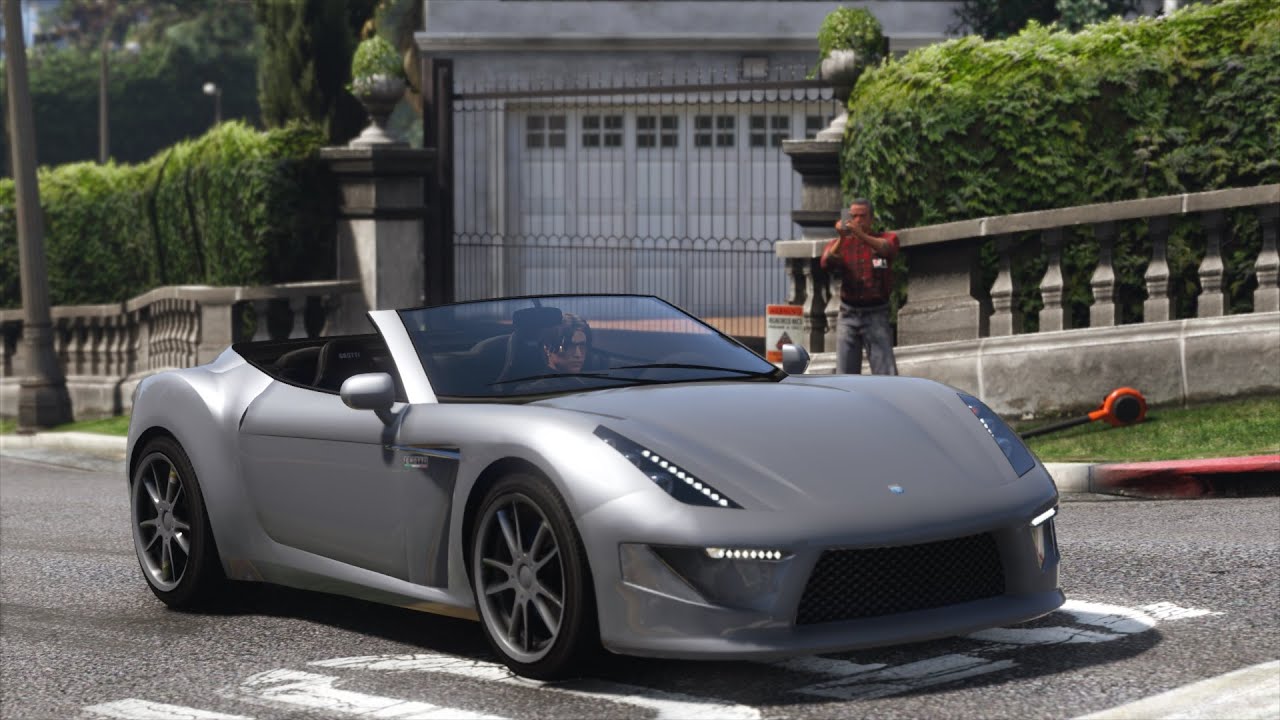 Driving around GTA V in Grotti Carbonizzare (#33)