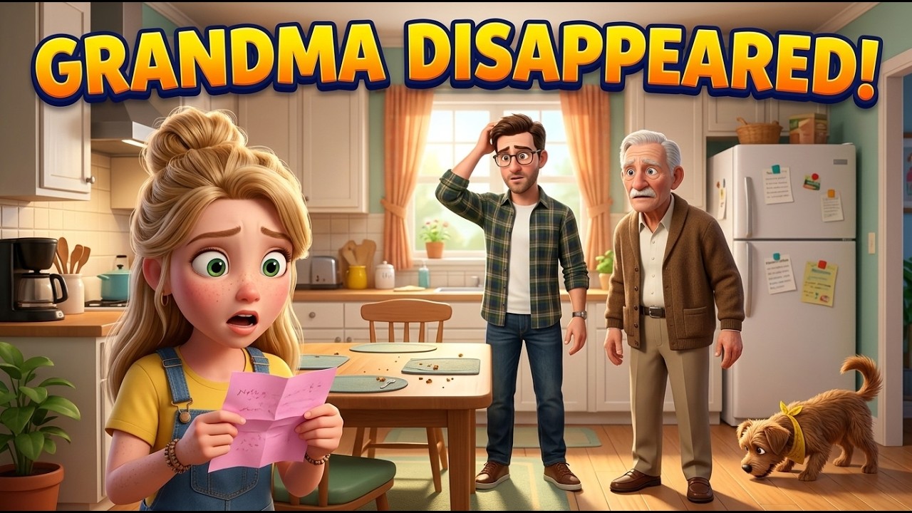 Emma – The Day Grandma Disappeared 💐 | Slow English Story For Listening (Level A2)