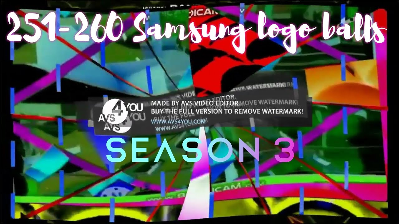 251-260 Samsung logo balls (SEASON 3)