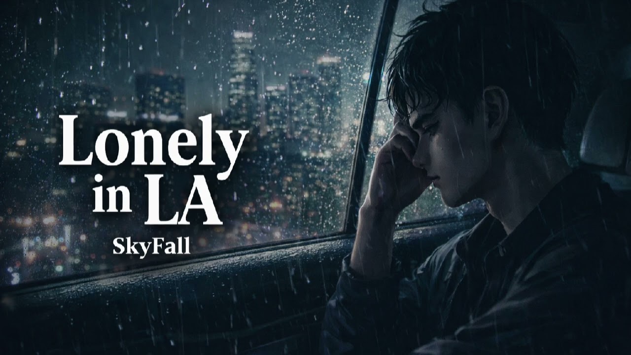 Lonely in LA 🌧️ | Emotional Sad Song 2026 | SkyFall।Slove and Reverb ।