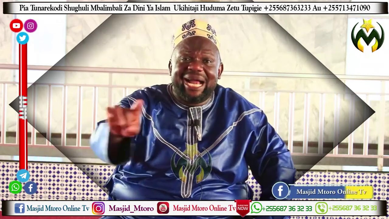 MNAKOSEA HIZI SIO TIBA ZA KISUNNA | USAHIHI WAKE NI HUU | SHEIKH ISSA JOHN LUVANDA