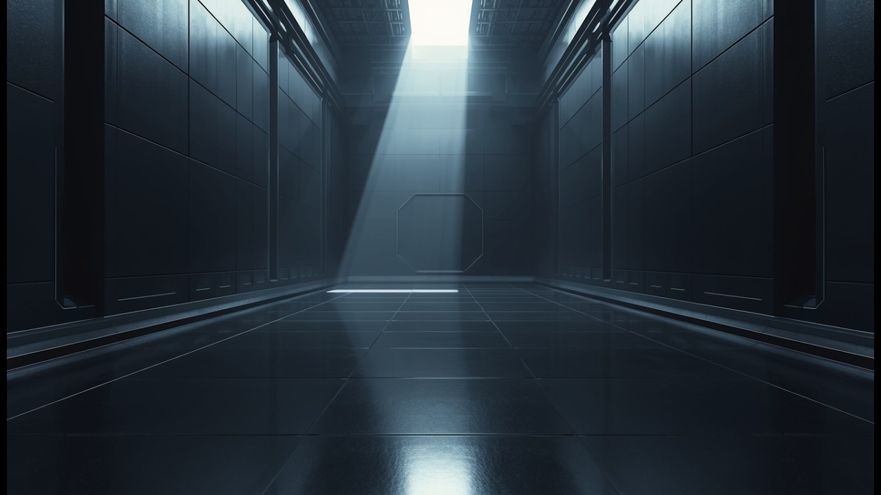 Sterile Corridor — Ultra-Minimal Futuristic Industrial Ambient