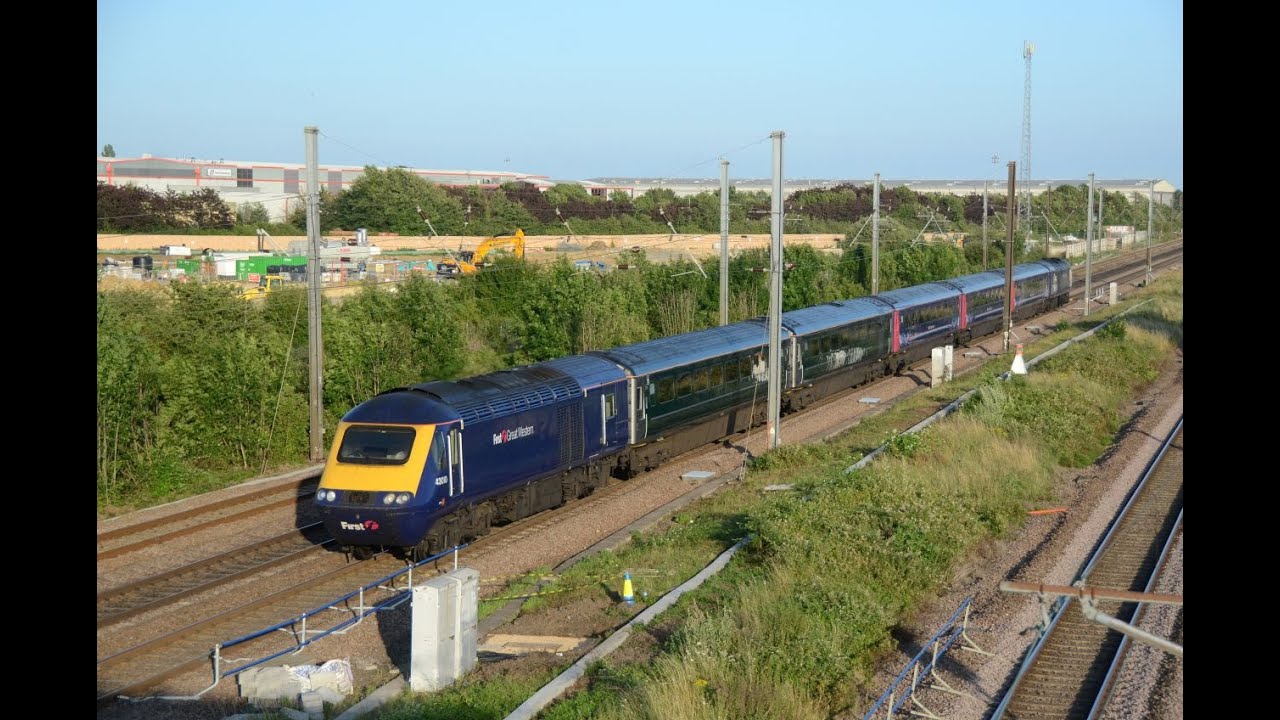 Passenger Trains At Speed 2019   Part 1 HD