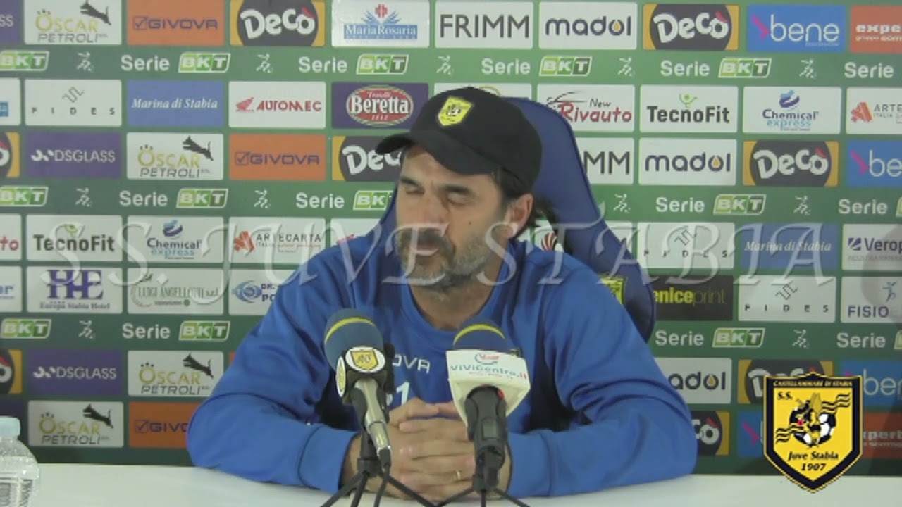 Conferenza Stampa Pre Juve Stabia - Cremonese GUIDO PAGLIUCA