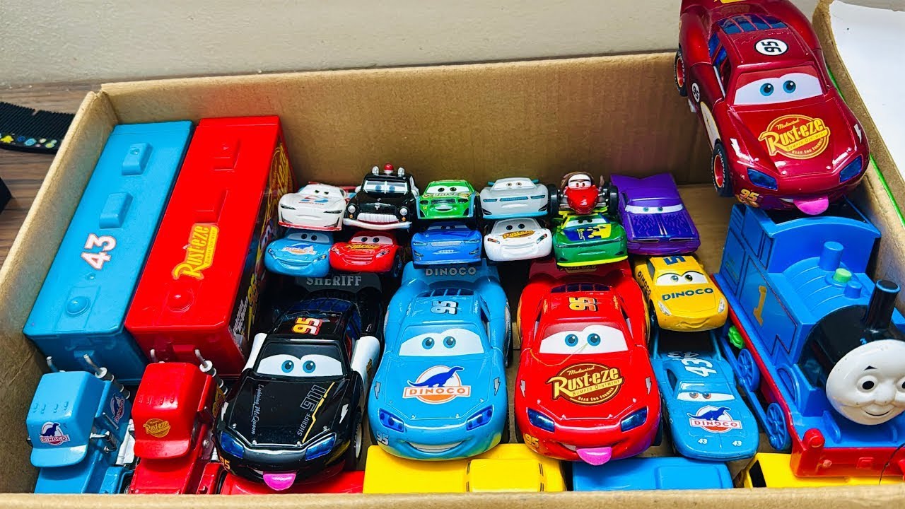 Disney Pixar Cars toys Review | Lightning McQueen, Finn McMissile, Mack, Doc Hudson,Cruz Ramirez