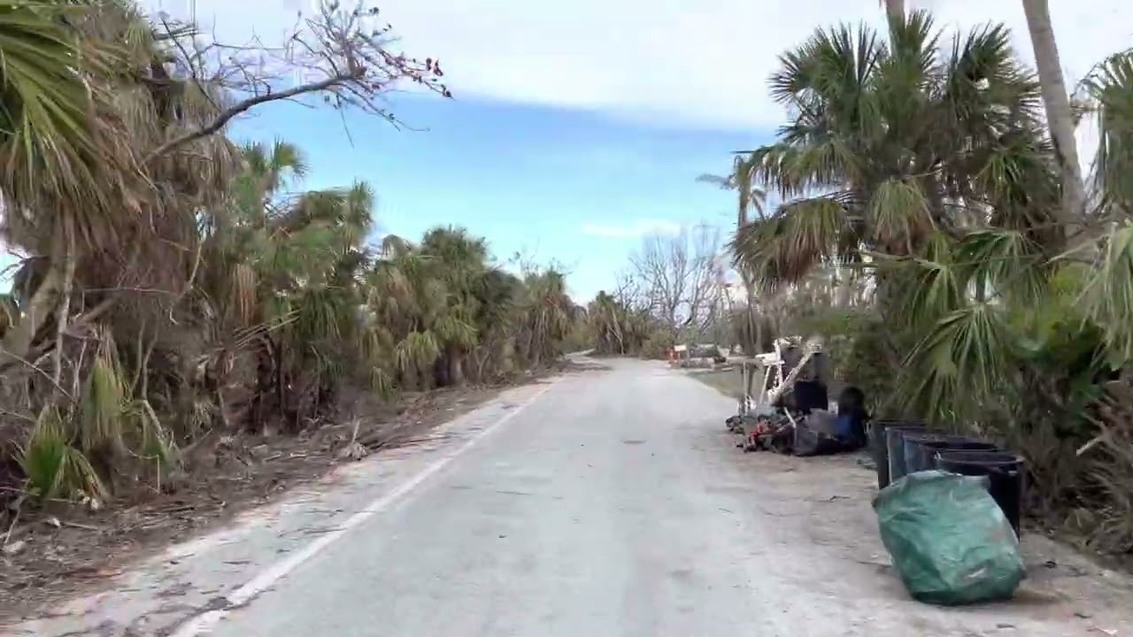 Sanibel 1/5/23 The bike path behind Rabbit Rd.