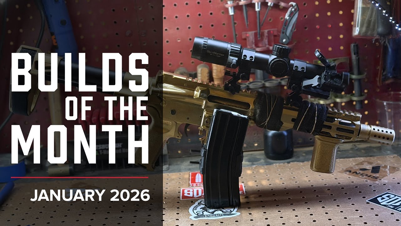 SDI Gunsmithing Student Builds of the Month - January 2026