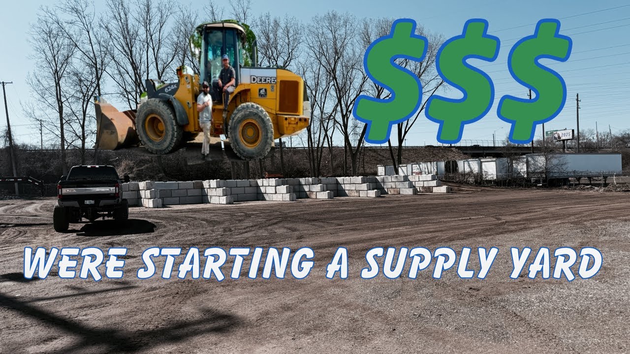 Starting a landscape supply yard