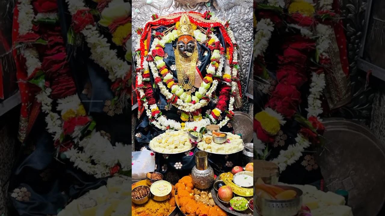 मां शारदा प्रातः कालीन श्रृंगार दर्शन।maihar devi temple tourist places maihar #maihar #shorts #love