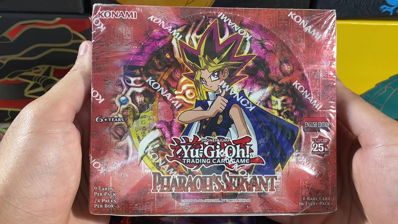 AWESOME PULLS!!! Pharaoh’s Servant 25th Anniversary Booster Box Opening (Part 1)